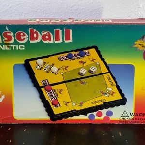 Vintage Super Accord MLB Magnetic Baseball Board Game Travel